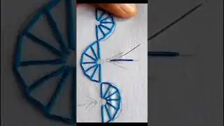 New border design#hand #stitch #tranding #emboraydre
