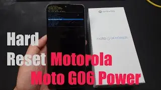 Как сделать полный сброс настроек Motorola Moto G06
