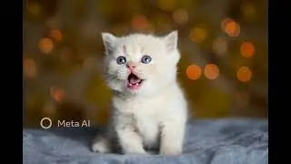 Cute cat singing Gabriela 😍