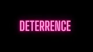Deterrence Meaning -- Word (1)