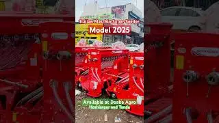 Italian Maschio Super Seeder 2025 Model available now #doabaagro #sidhumoosewala #farming #maschio