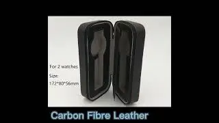 INFIN Watch case, options for 2 or 4 watches, Carbon Fibre Leather. Welcome to contact us. #shorts