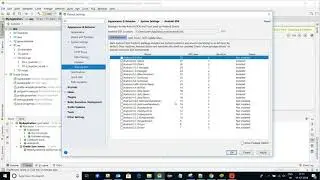 Missing Android platforms detected