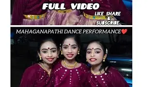 Mahaganapathi |Semiclassical |Danceperformance