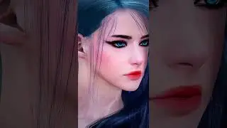 Black Desert: Goddess of the Night 🌙💖 #Edit #BDO #shorts #Beauty #viral #BlackDesert #Girl #FYP
