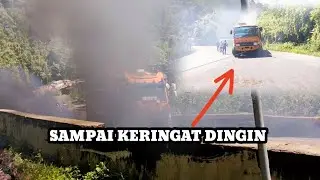 SOLIDARITAS SESAMA SUPIR‼️aroma kain clos sangat menyengat karena beban sangat berat #kedabuhantv 