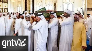 Funeral prayer for Lt. General Khamis Mattar Al Mazeina
