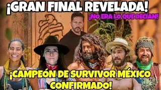 💥 CAMPE&Oacute;N DE SURVIVOR M&Eacute;XICO 2025 CONFIRMADO✅ REVELAN LA GRAN FINAL! #survivor 