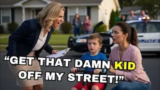 Angry HOA Karen Caught Harassing Child with Disability: Justice on Maplewood Lane
