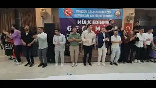 Trabzon Şalpazarı Dorukkiriş derneğinin mülük edinme gecesi  #geyiklihaber
