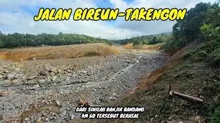 Tantangan Kedua Jalan Nasional Bireun-Takengon Di KM 60 Kab. Bener Meriah Prov. Aceh 