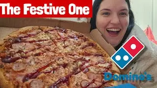 The Festive One ☆ Domino's Pizza ☆ Christmas Dinner Pizza ☆ Food Review