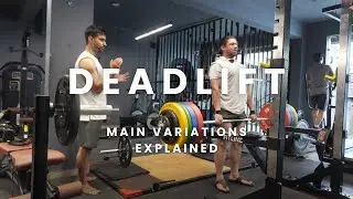 Deadlift VS Romanian Deadlift Vs Stiff leg Deadlift