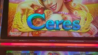 Bonuses on Divers Dream, Mustang Money, Ceres, and Jacks Winning Spell