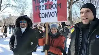 Canada Truckers Rally in Toronto &ndash; Freedom Convoy 2022 (Feb 5)
