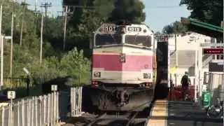 Leominster: MBTA Commuter Trains (1028 Outbound, 1015 Inbound) @ Leominster Station