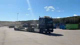 K&ouml;p Lastbil Scania R730 8x4 med Maskintrailer p&aring; Klaravik