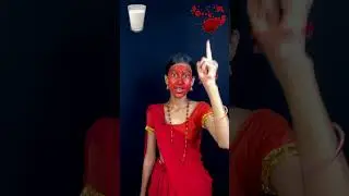 Laal👹👻🧟 Chudail🧟&zwj;♀️☠️ Look Challenge🙏 💀 Prashant Sharma #shorts #ytshorts #funnyshorts #bhoot #ghost