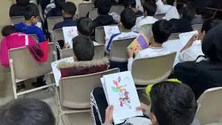 محاضرة عن برنامج ( ريالي ) بمدرسة دار الحنان الابتدائية الأهلية للبنين