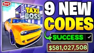 ⚠️NEW!! [CODE] ⚠️ TAXI BOSS CODES JANUARY 2026 || ROBLOX TAXI BOSS CODES 2025