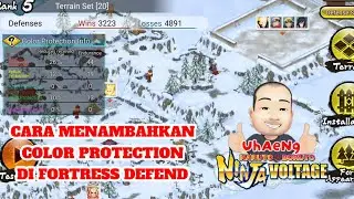 CARA MENAMBAHKAN COLOR PROTECTION DI FORTRESS DEFEND  ‼️ #sayonaranxb