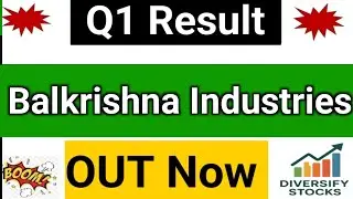 Balkrishna Industries Q1 Results 2026 |Balkrishna Industries Results Today |Balkrishna Industries