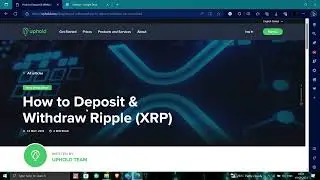 ✅ How To Transfer XRP from Uphold to Ledger Nano S (Full Guide)