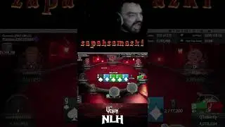 Zapahzamazki в троячке в Mystery Bounty Venoms #shorts #покерок
