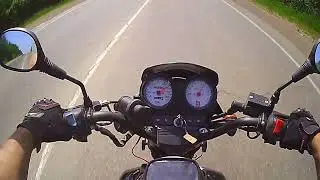 Regulmoto sk200 максималка, крейсер на стоковых звездах.