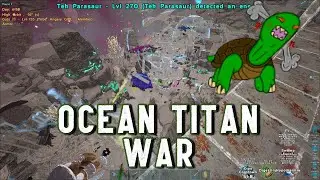 MEGA TRIBES OCEAN TITAN WAR | Ark Official PVP 🍭