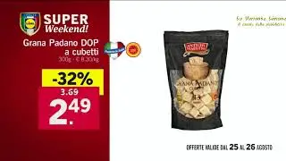 Pubblicita Lidl   Super Weekend   25 26 agosto   Agosto 2018