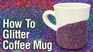 How to make a glittered mug