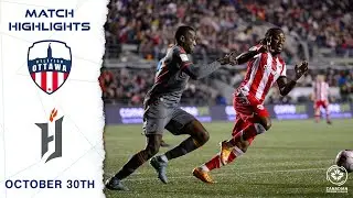 HIGHLIGHTS: Atl&eacute;tico Ottawa vs. Forge FC (October 30th, 2022)