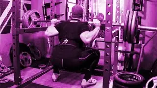 Squat Training | 145kg / 319lb x 15 Max Reps