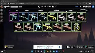 How to use the krunker hub market place