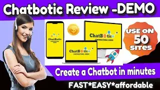 Chatbotic Review & Demo: Promote Your Affiliate Links 24/7 #Chatbotic #ChatboticReview