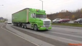 Scania T500 6x4 V8 Sound
