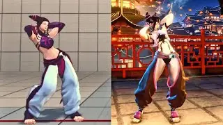 STREET FIGHTER 6 JURI COMPARISON