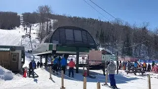 Cheval Blanc - Mont Ste Marie / Poma Detachable Quad Chairlift