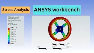 Stress analysis on V Grooved Pulley | ANSYS workbench tutorial