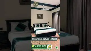 🌿✨ Nidhivann Nature Retreat &mdash; Where Comfort Meets Calm & Sattvik Living 🍃🏕️