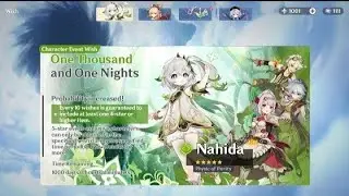 genshin Impact | Nahid banner| Update | Genshin Impact | Nahida banner wish