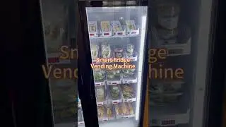 Vending machine for snack drink sandwich salad box bread and ready meal... #vendingmachine #vending
