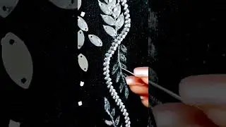 Latest hand made beads work dress design #fashion #handmadedresses #youtubeshorts