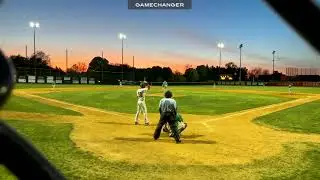 Herndon HS baseball - double to LF - Spring 2025
