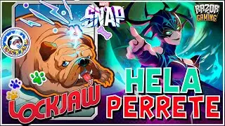 DECK WITH THE NEW LOCKJAW + HELA DESCARTES 🐶🔥 MARVEL SNAP