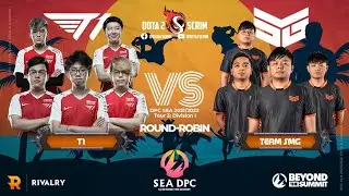 T1 vs Team SMG - DPC SEA 2021/22 Tour 3: Division I - Round-Robin - Game Highlights - BO3