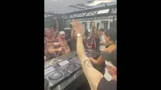 Cloudy play at Street parade Zurich 🔥💣