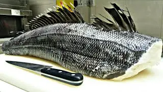 How to fillet whole chilian sea bass / snow fish.
