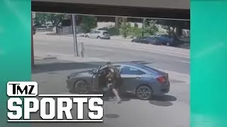 UFC's Jordan Williams Beats The Hell Out Of Alleged Carjacker In Wild Video | TMZ Sports